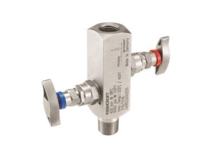 Ashcroft V02 Block and Bleed 2-Valve Manifold